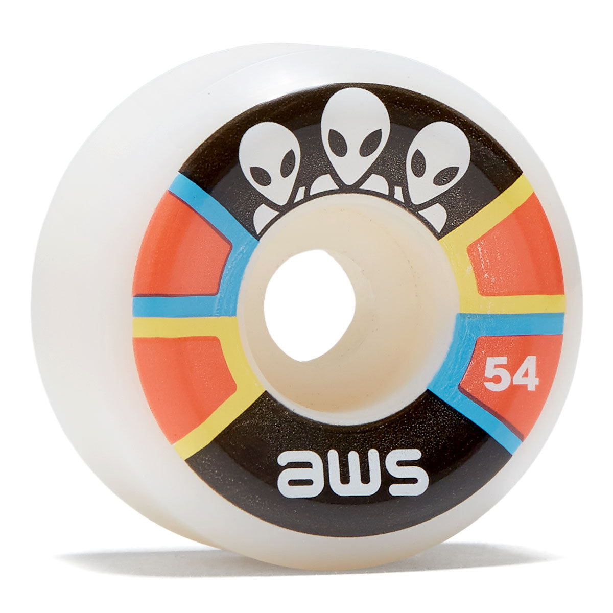 Alien Workshop Triad 97a Skateboard Wheels - White - 54mm image 1