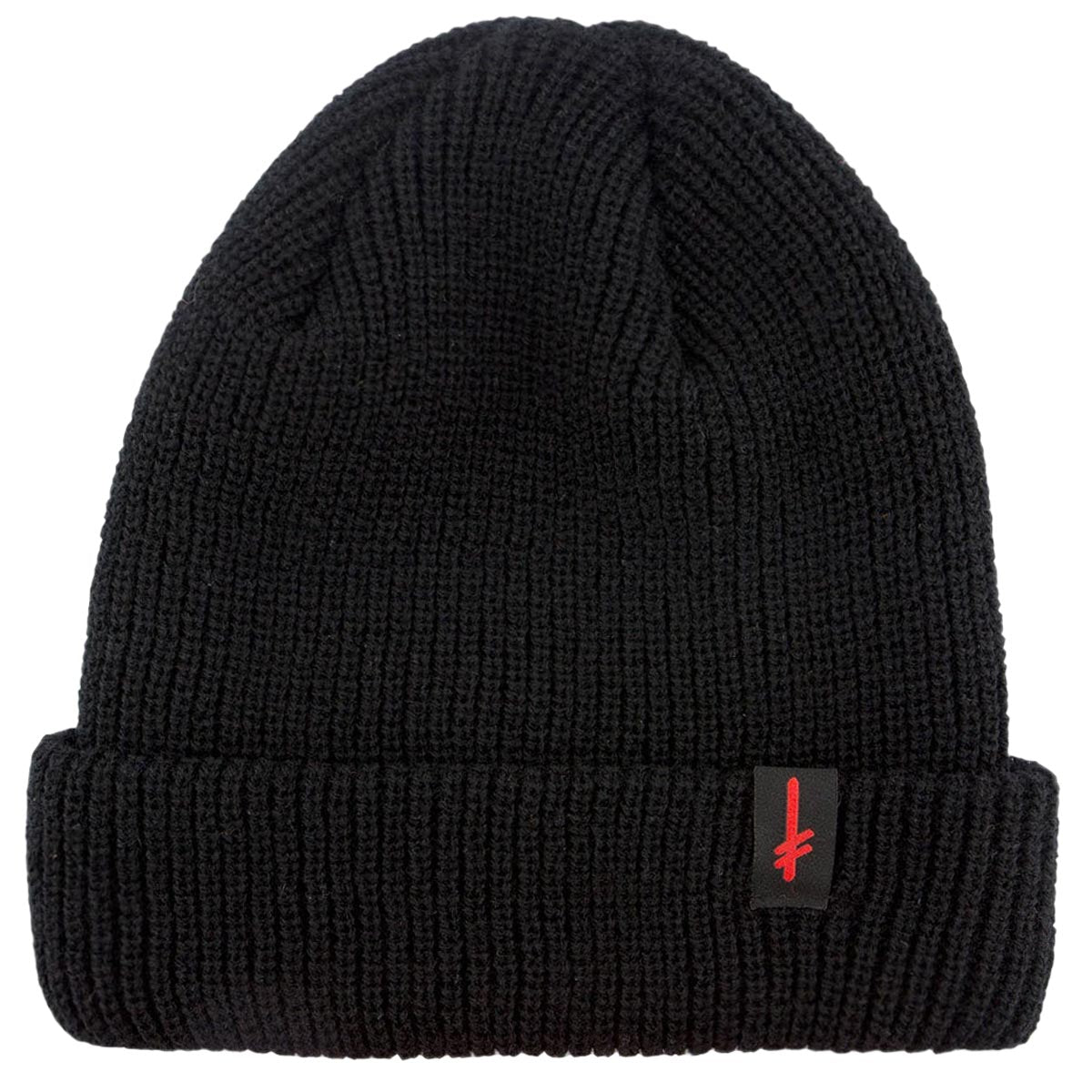 Deathwish Gang Logo Cuff Beanie - Black image 1