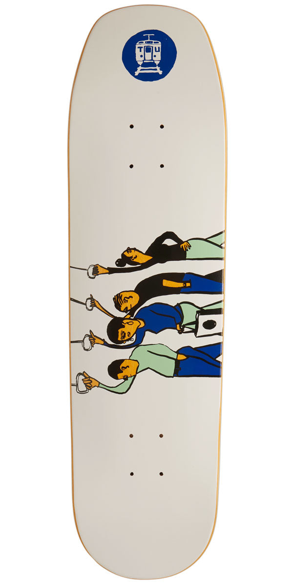 Transportation Unit Transit Shovel Nose Skateboard Deck - 8.50