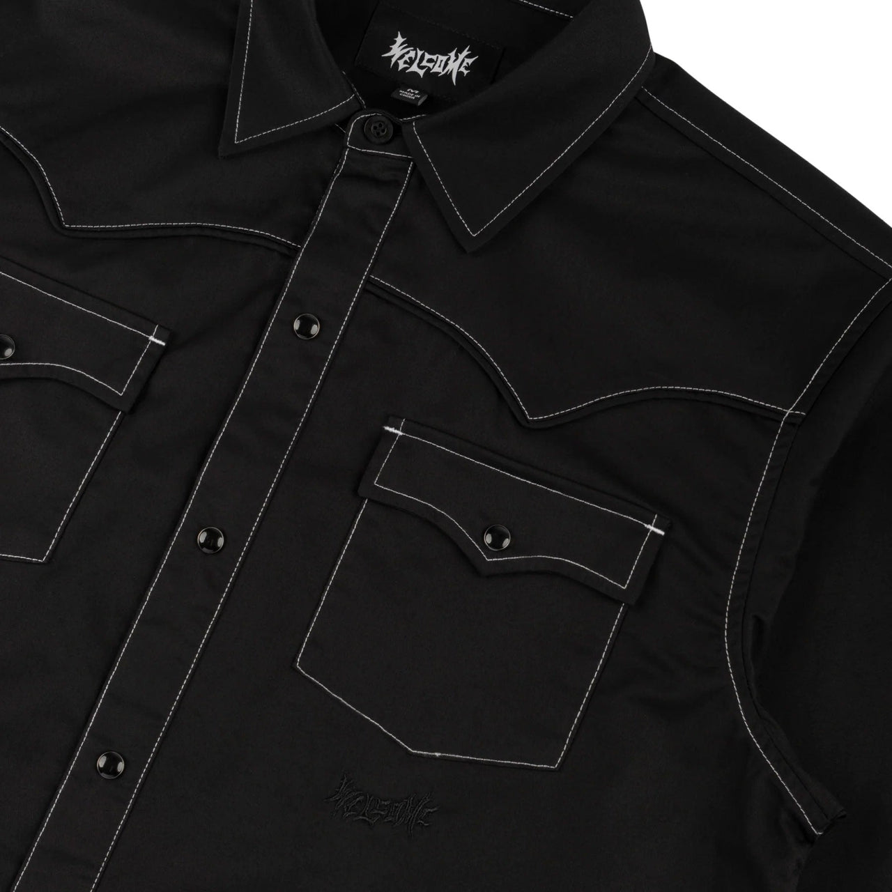 Welcome Desperado Western Shirt - Black image 3