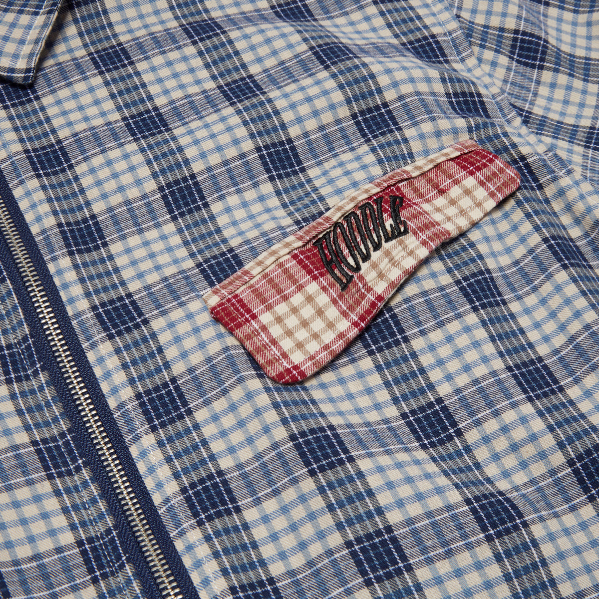 Hoddle Skyline Zip Up Flannel Shirt - Multi Plaid image 3