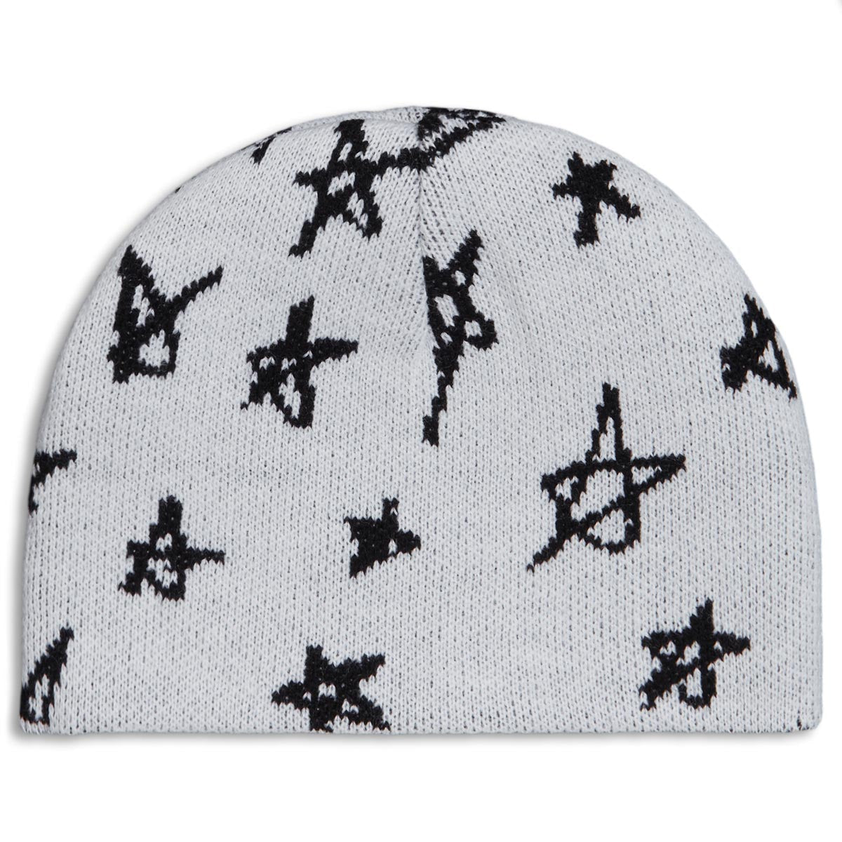 CCS Stars Reversible Skully Beanie - Black/White image 3