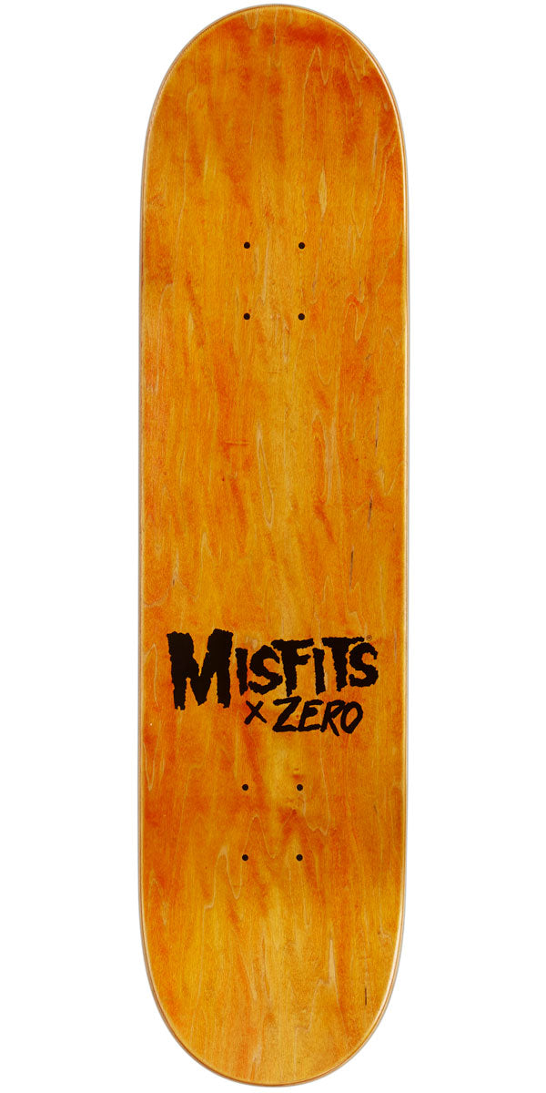 Zero x Misfits Big Fiend Skateboard Deck - Black/White - 8.25