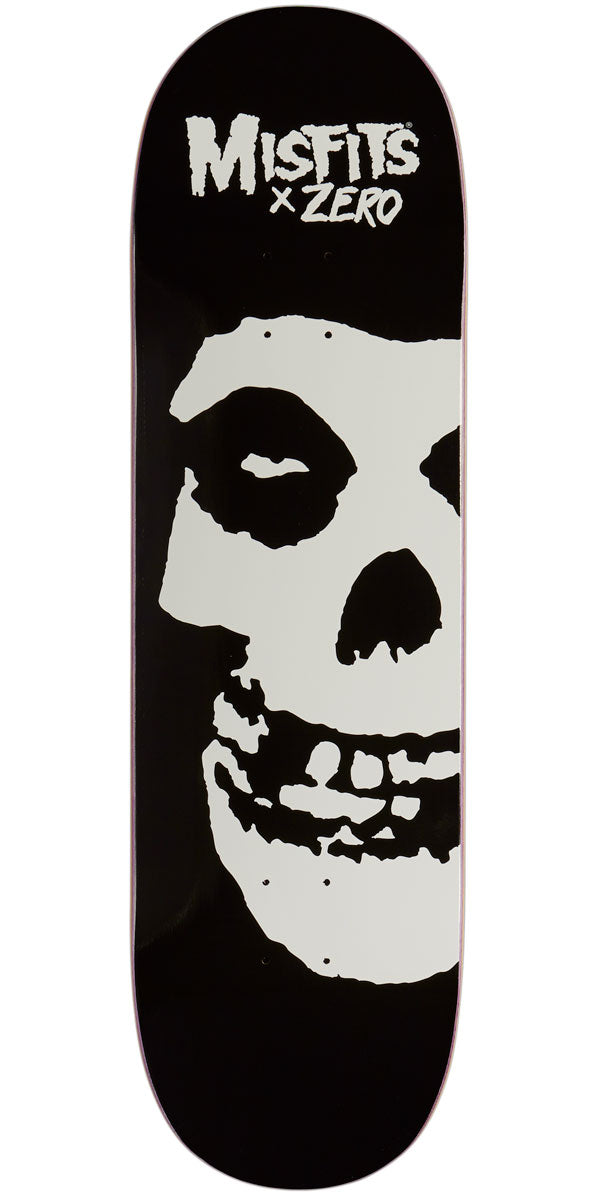 Zero x Misfits Big Fiend Skateboard Deck - Black/White - 9.00