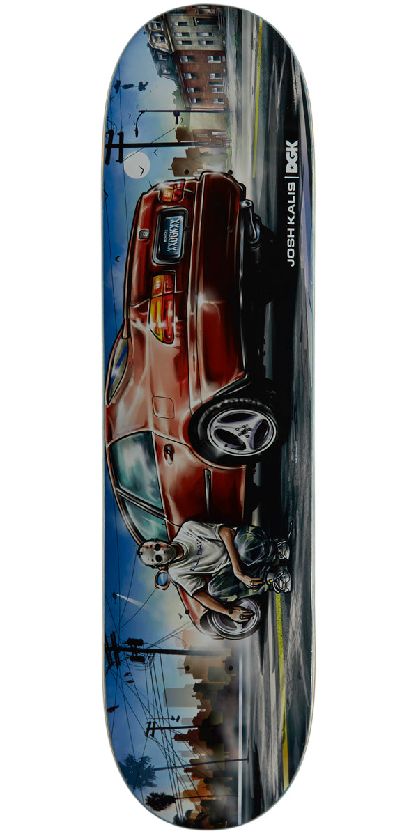 DGK Tri Spoke Flex Kalis Skateboard Deck - 8.06