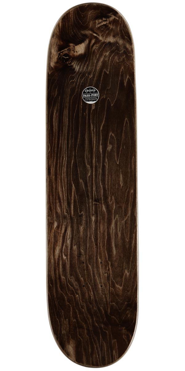 Passport Drain Skateboard Deck - Lichen - 8.38