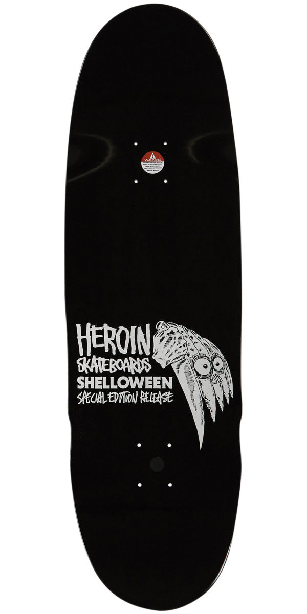 Heroin Shelloween Skateboard Deck - 9.625