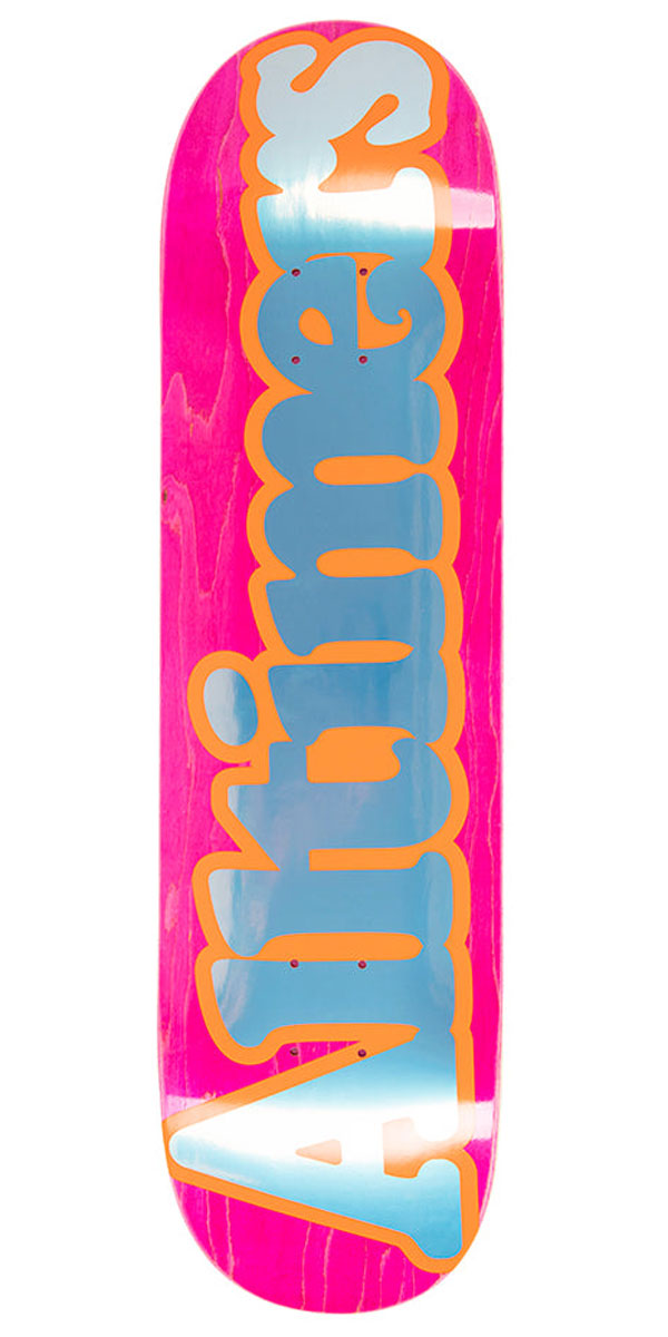 Alltimers Broadway Skateboard Deck - Orange - 8.30