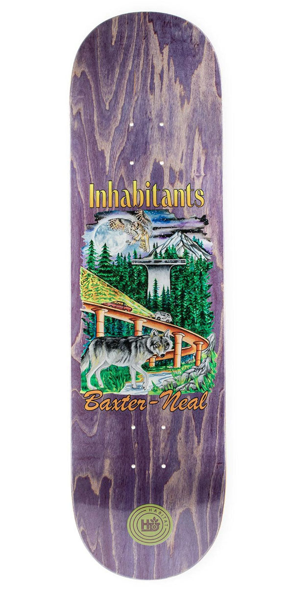 Habitat Silas Baxter-Neal Inhabitants Skateboard Deck - 8.50