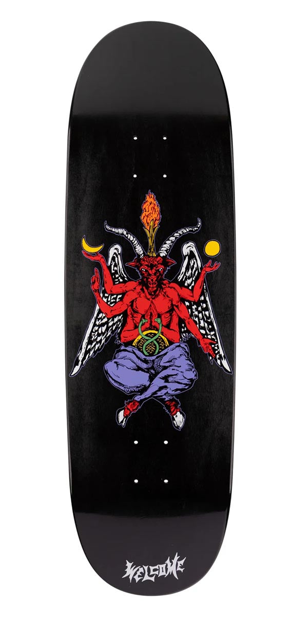 Welcome Bapholit On A Boline 2 Skateboard Deck - Black Dip - 9.50