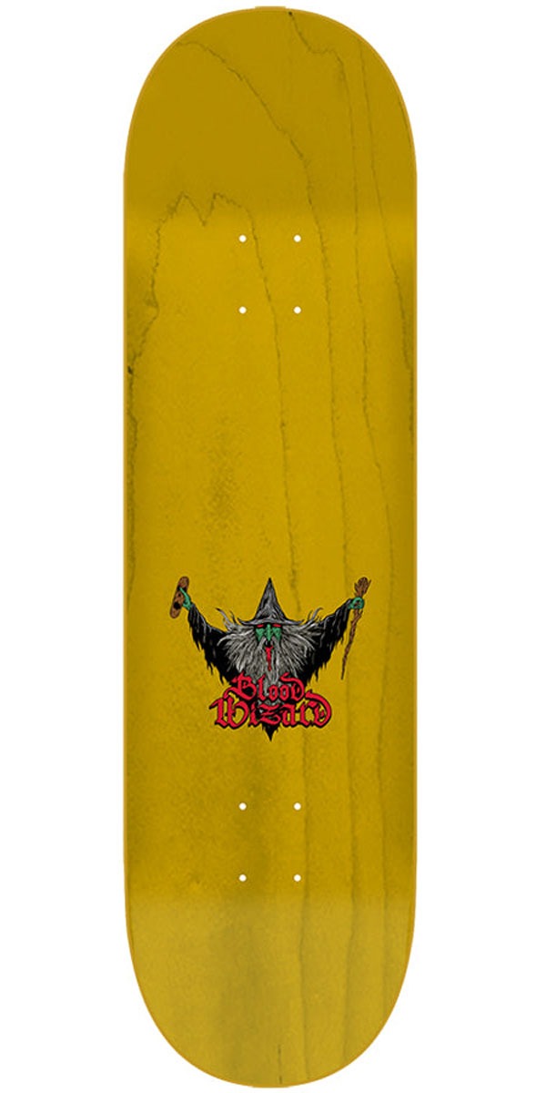 Blood Wizard Flying Wizard Skateboard Deck - Yellow - 8.25