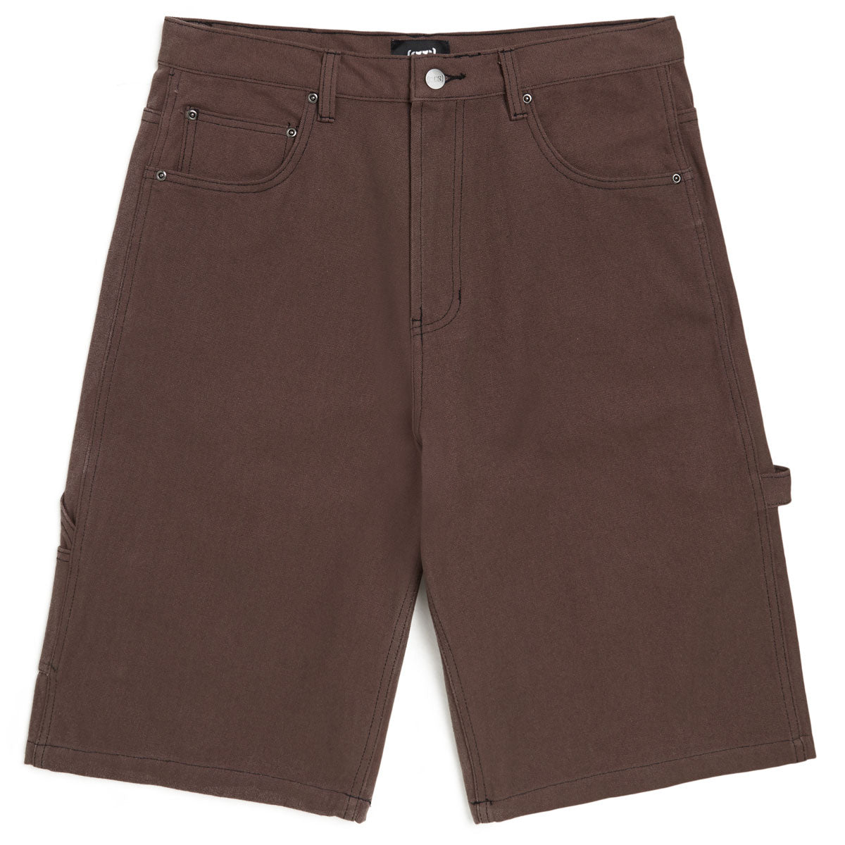 CCS Hammer Loop Canvas Shorts - Brown/Black image 5