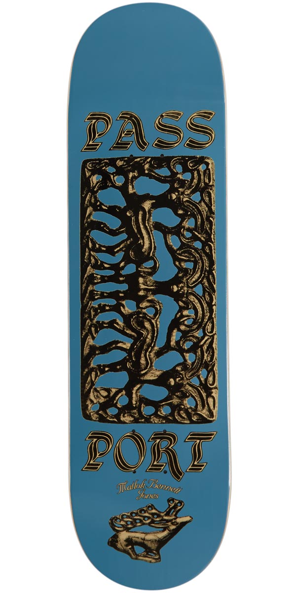 Passport Bronzed Age Matlok Skateboard Deck - 8.50