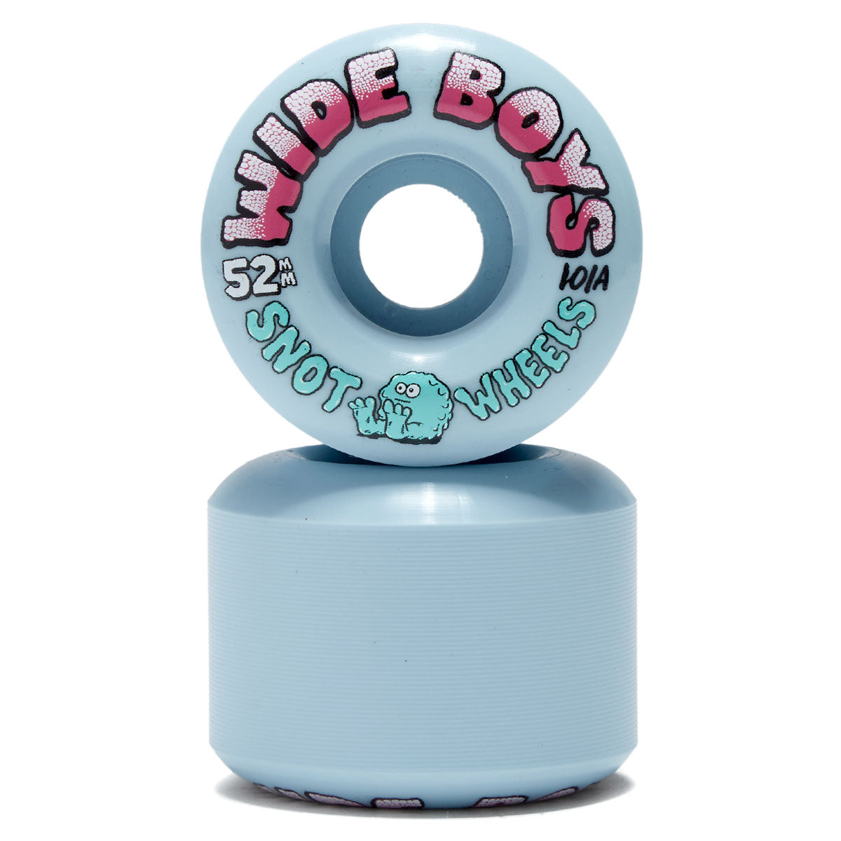 Snot Wide Boys 101a Skateboard Wheels - Ice Blue - 52mm image 2