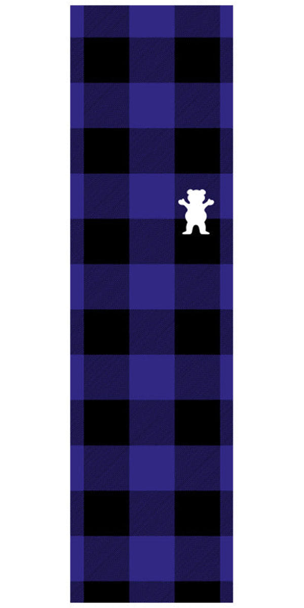 Grizzly Lumberjack Plaid Grip tape - Navy image 1