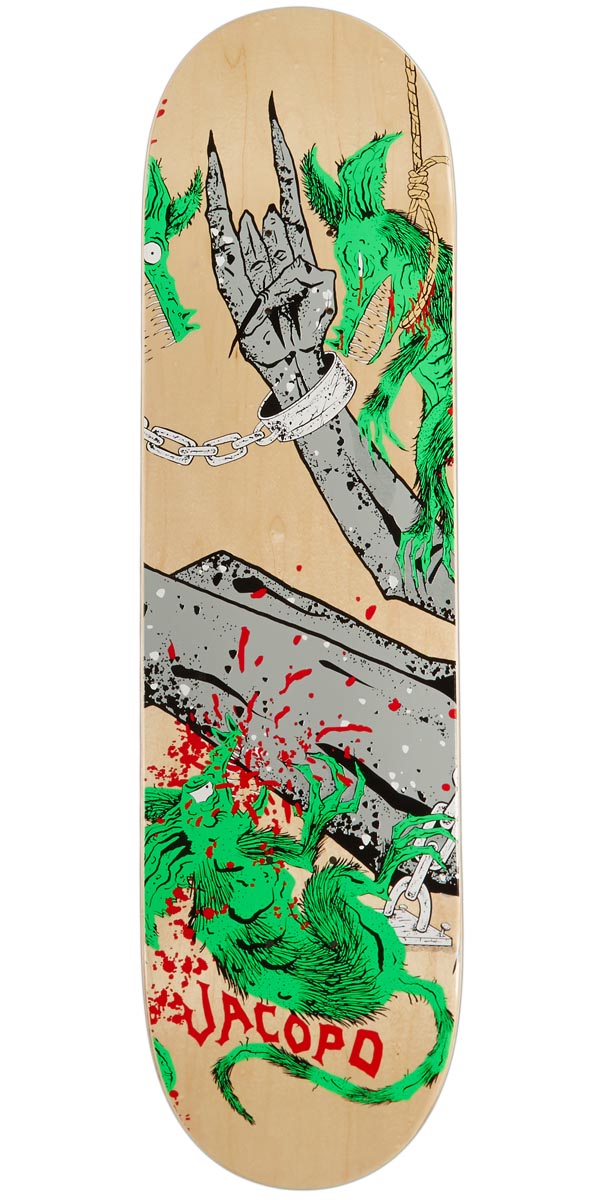 Baker Jacopo Toxic Rats Skateboard Deck - 8.25