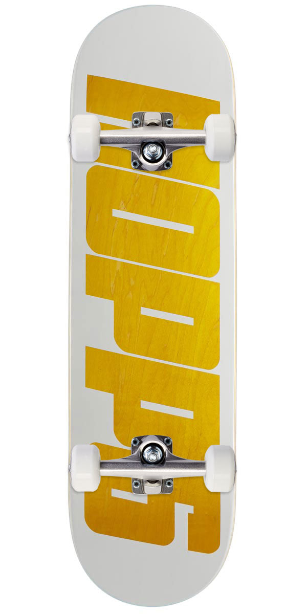 Hopps BigHopps Knockout Skateboard Complete - White - 8.75