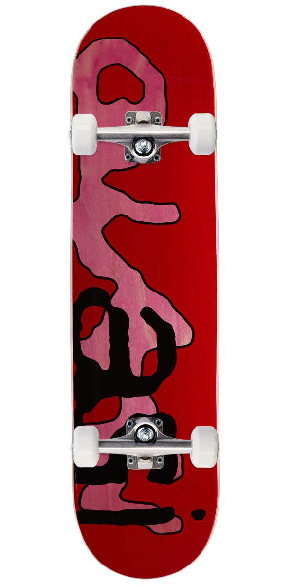 Quasi Lowercase Skateboard Complete - Red - 8.00