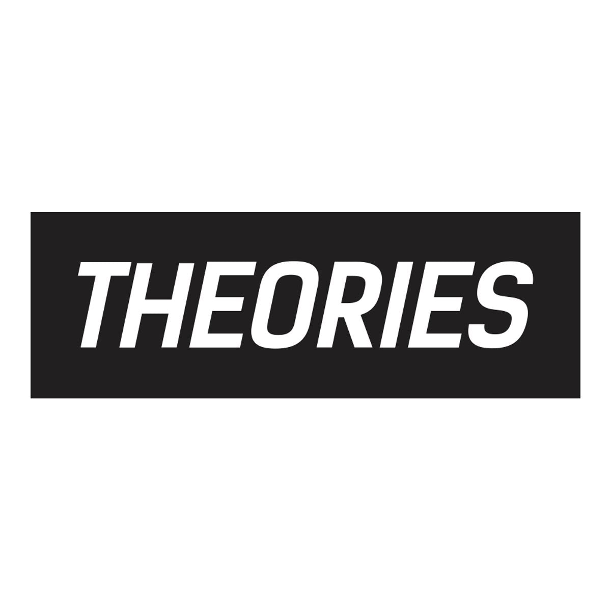 Theories Stamp Logo Sticker image 1