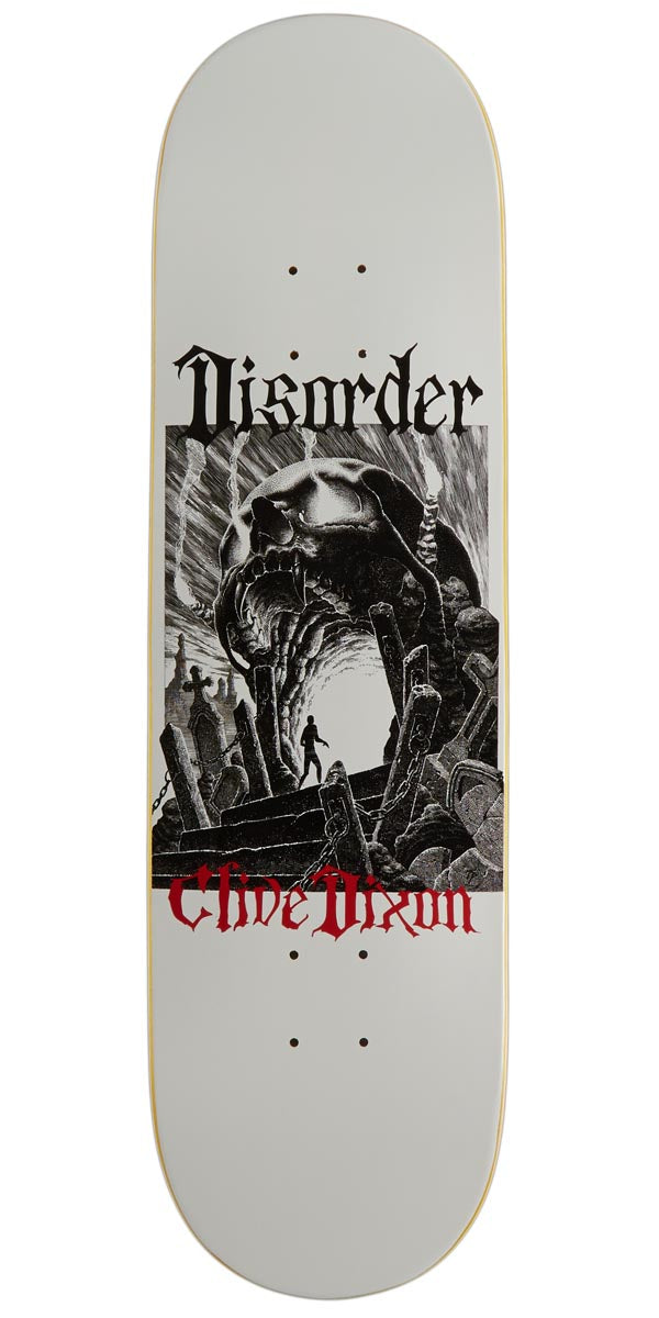 Disorder Six Feet Dixon Skateboard Deck - White - 8.50