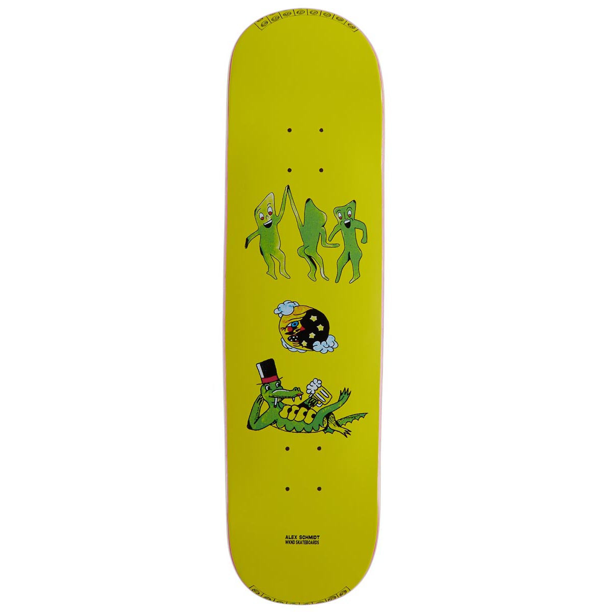 WKND Croc-O-Clock Alex Schmidt Skateboard Deck - 8.25