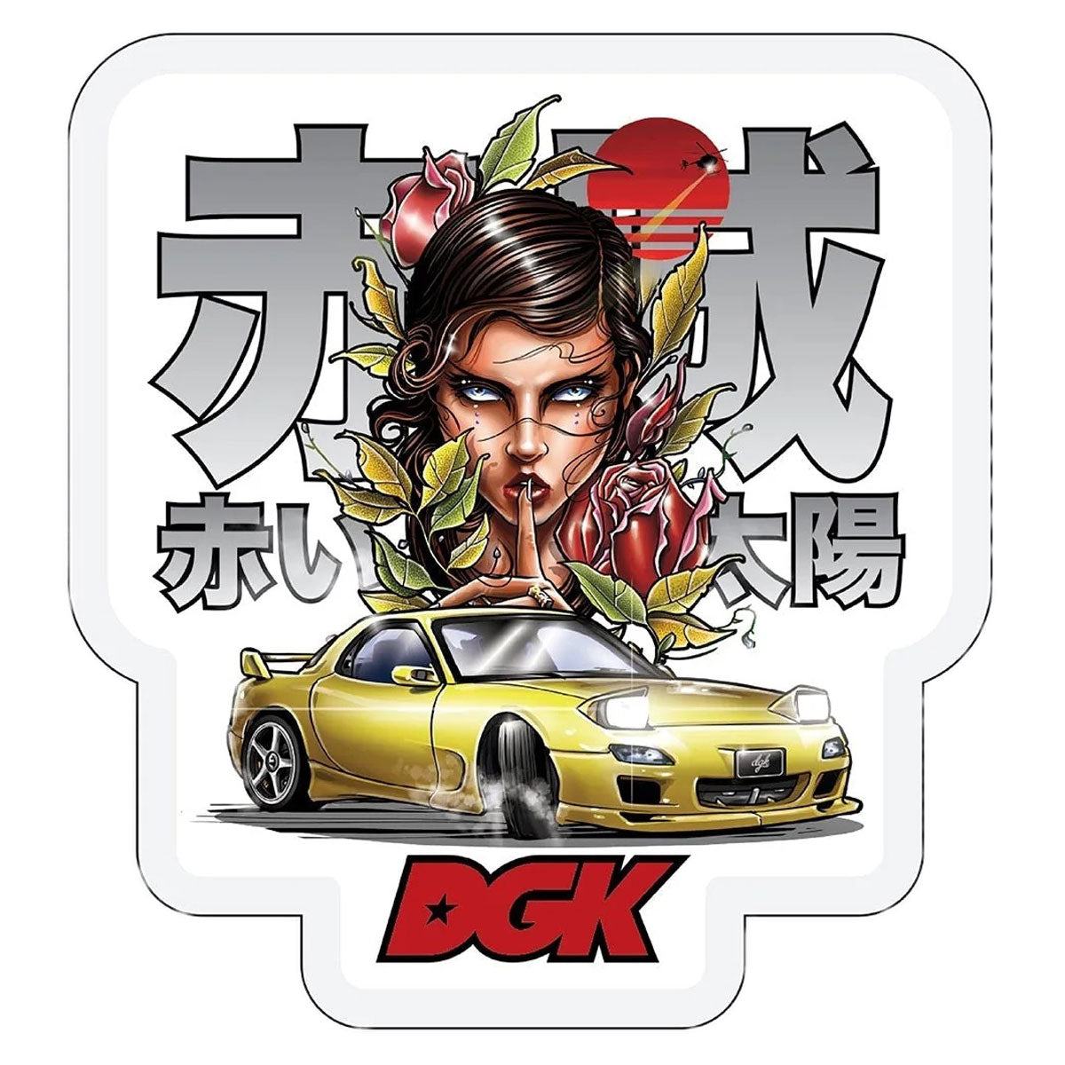 DGK Red Future Sticker image 1