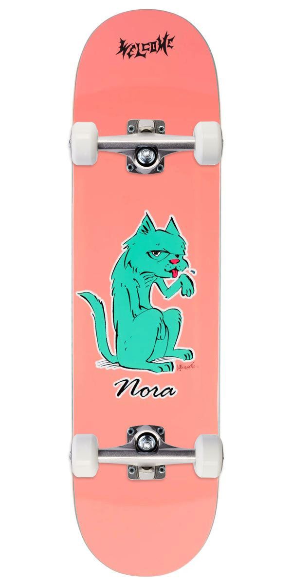 Welcome Feral Nora Skateboard Complete - Pink - 7.75