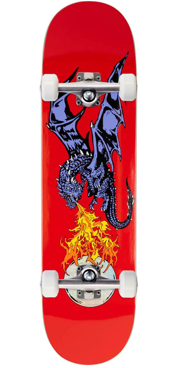 Welcome Firebeather Skateboard Complete - Red/Prism Foil - 8.00