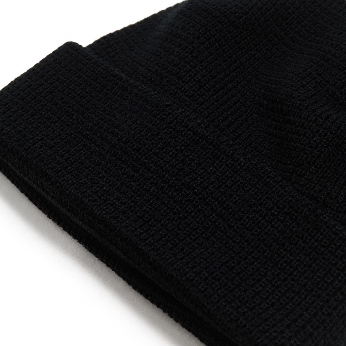 CCS Waffle Knit Beanie - Black image 2