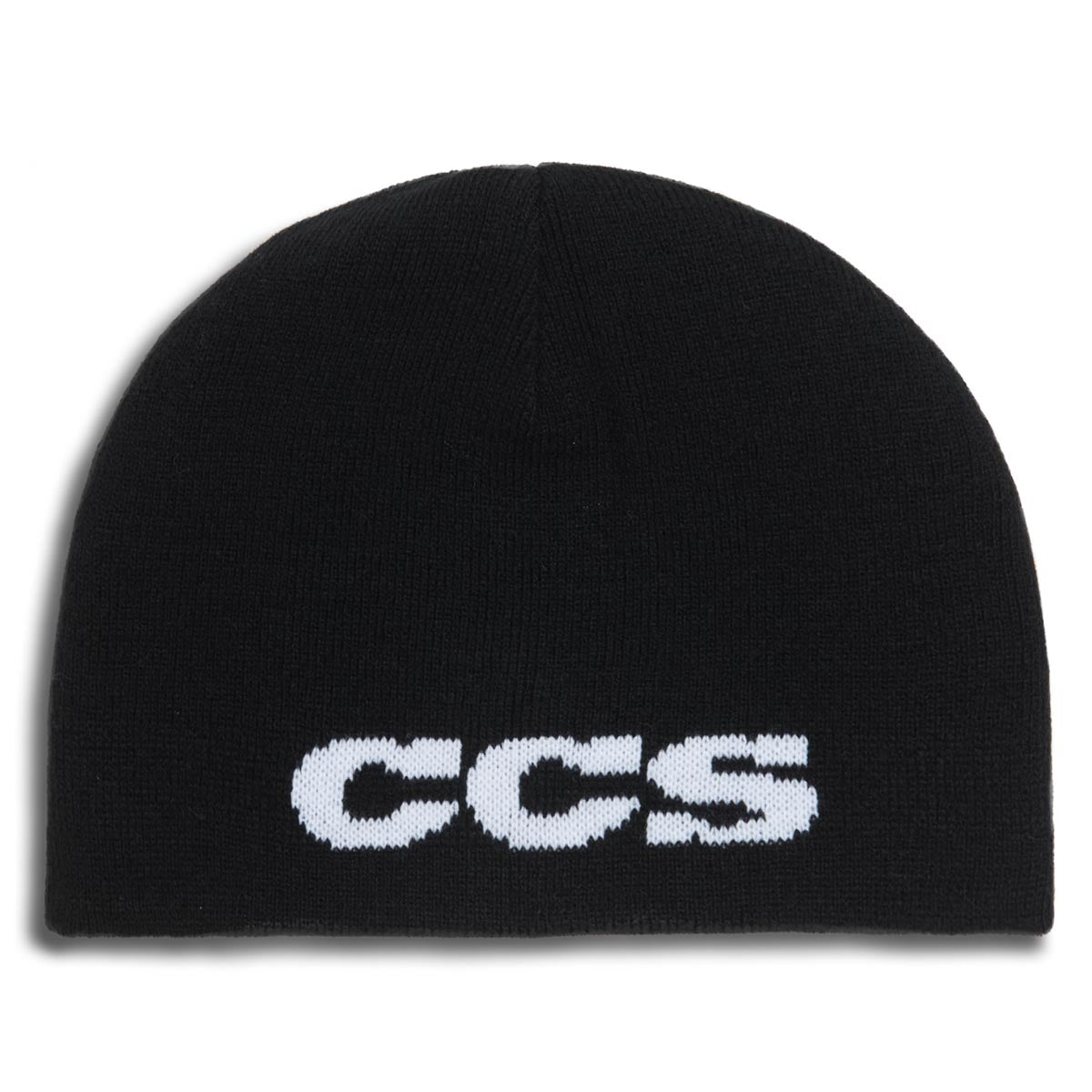 CCS Reversible Pattern Skully Beanie - Black/Checkerboard image 2