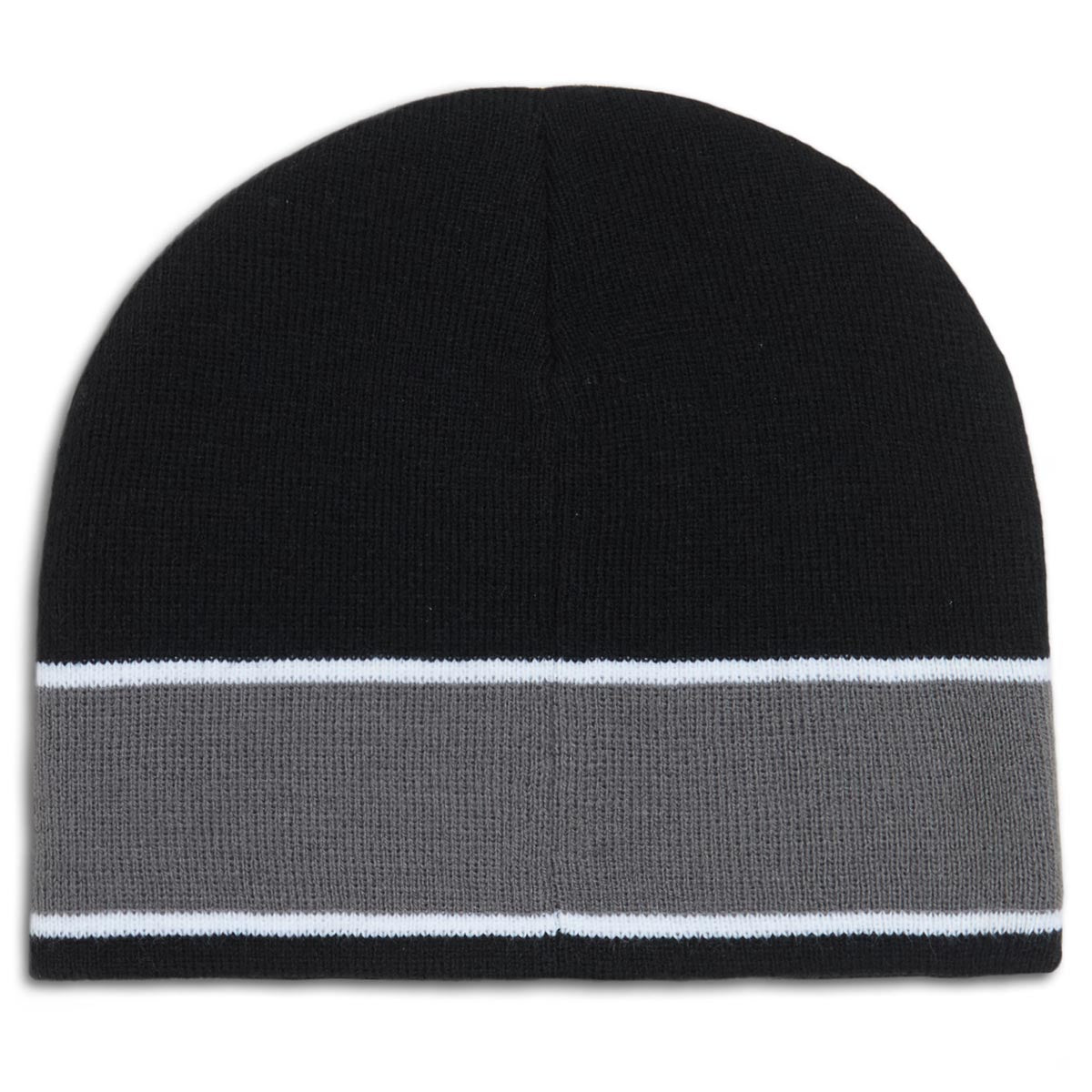 CCS Icon Skully Beanie - Black/Grey image 3