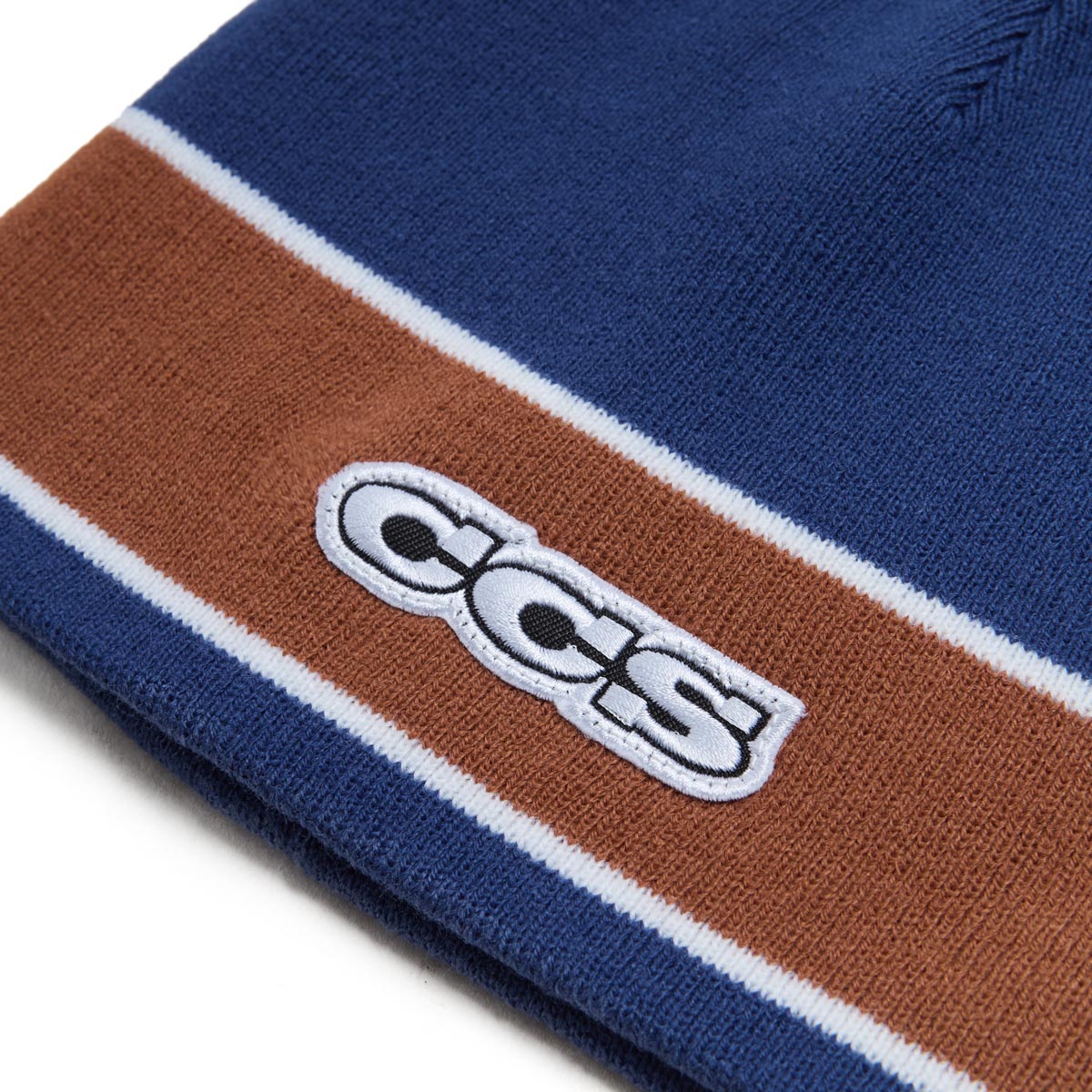 CCS Icon Skully Beanie - Navy/Rust image 2