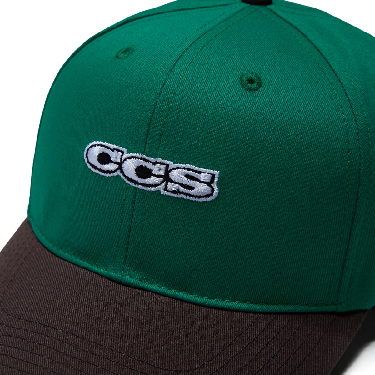 CCS Icon Snapback Hat - Green/Brown image 3