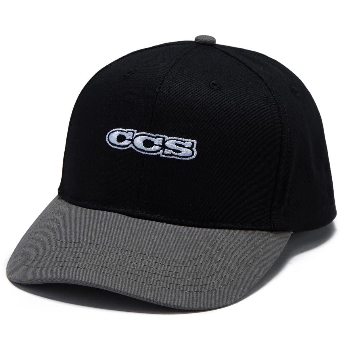 CCS Icon Snapback Hat - Black/Grey image 1