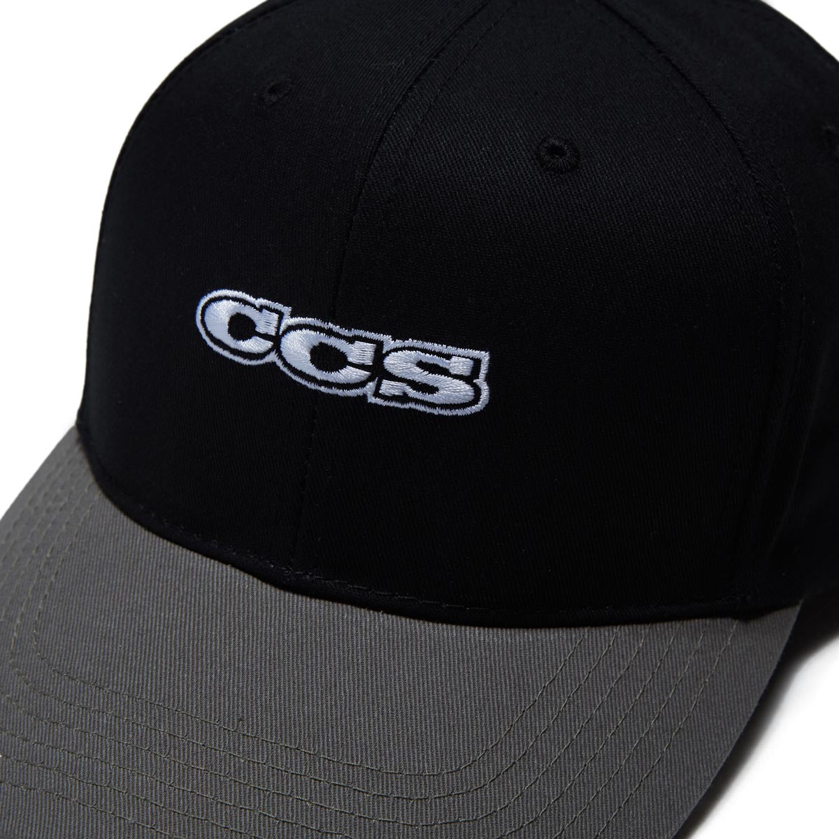 CCS Icon Snapback Hat - Black/Grey image 3