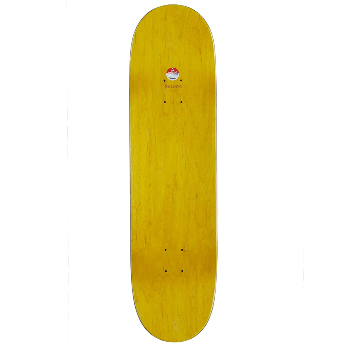 GX1000 Raw Skateboard Deck - 8.50