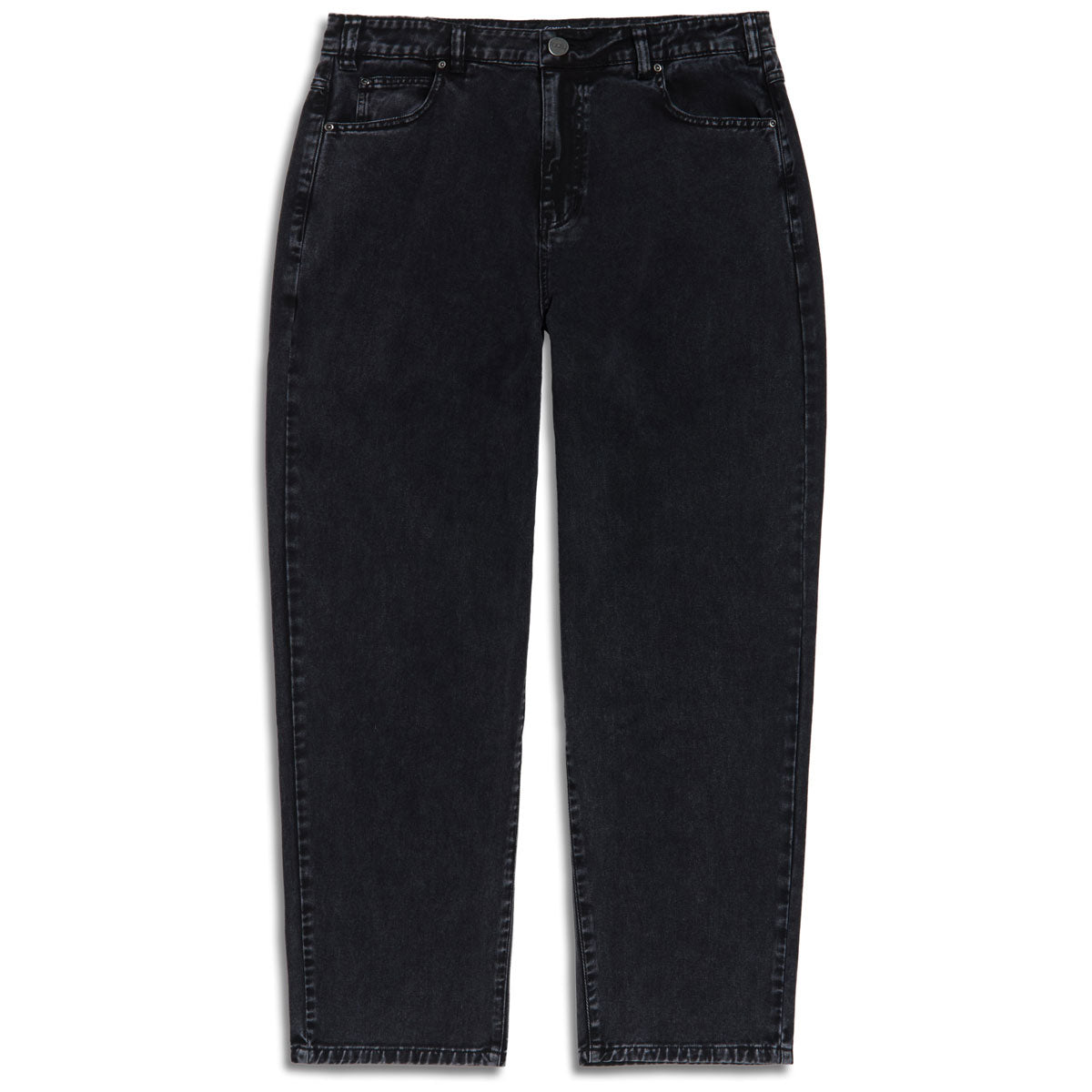 CCS Baggy Taper Denim Jeans - Acid Black image 1