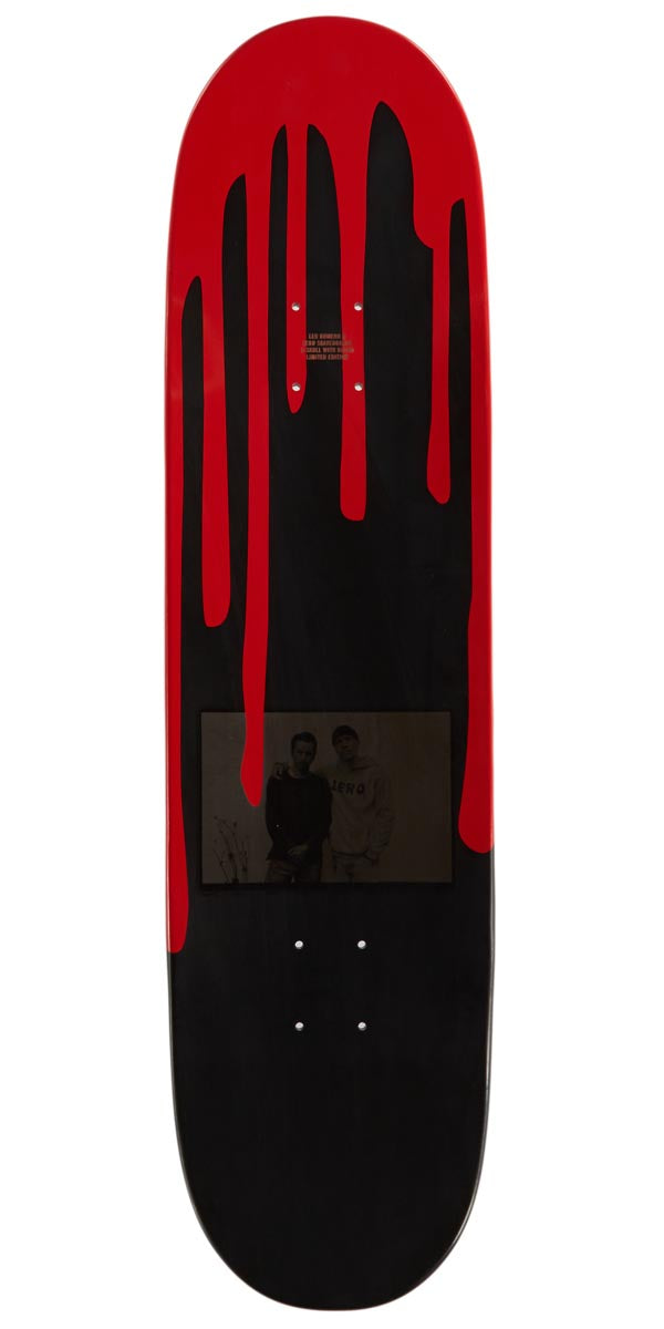 Zero Leo Romero Guest 3 Skull Blood Skateboard Deck - 8.50