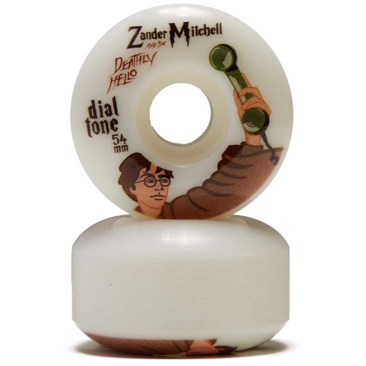 Dial Tone Mitchell Wizardry 99a Standard Skateboard Wheels - 54mm image 2