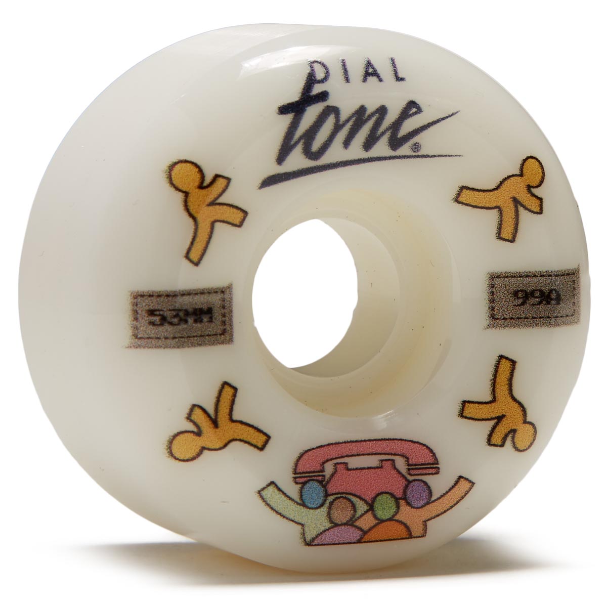 Dial Tone AOL 99a Conical Skateboard Wheels - 53mm image 1