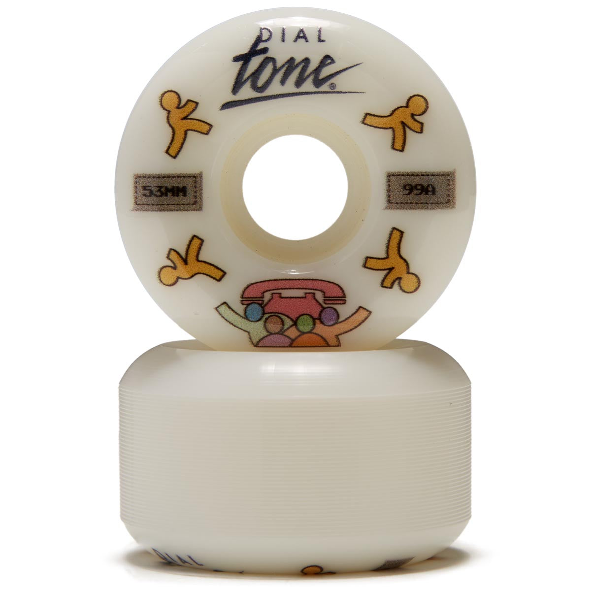 Dial Tone AOL 99a Conical Skateboard Wheels - 53mm image 2