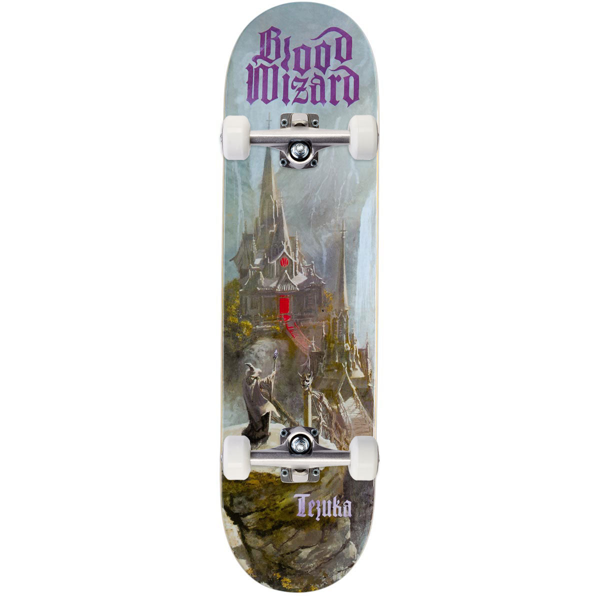 Blood Wizard Outer Realms Tezuka Skateboard Complete - 8.25