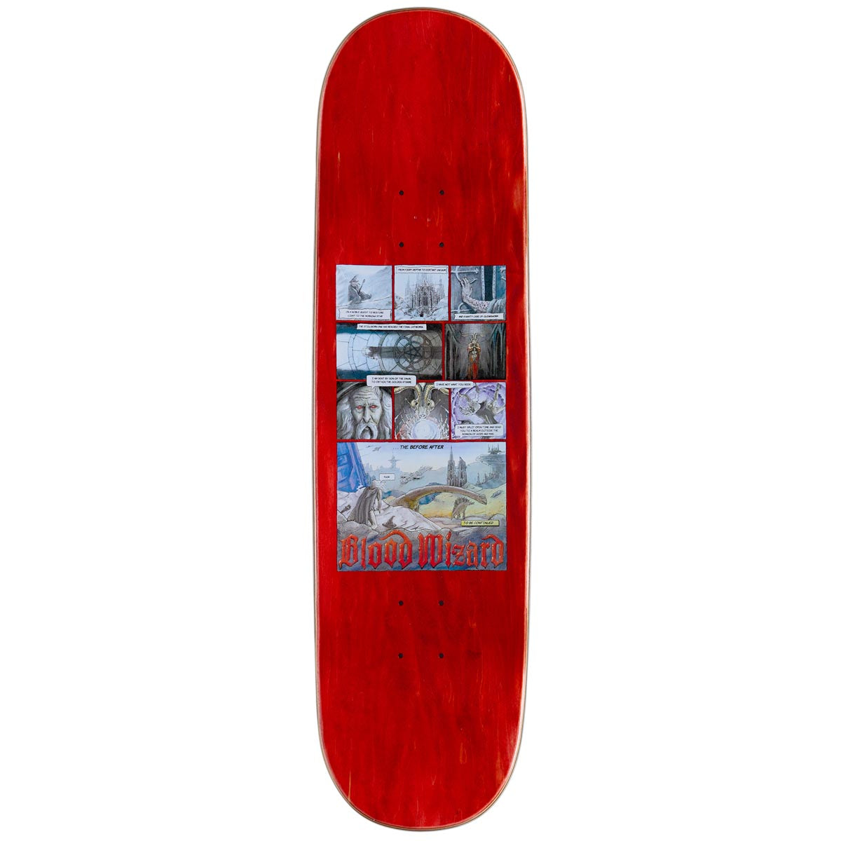 Blood Wizard Outer Realms Gregson Skateboard Complete - 8.60