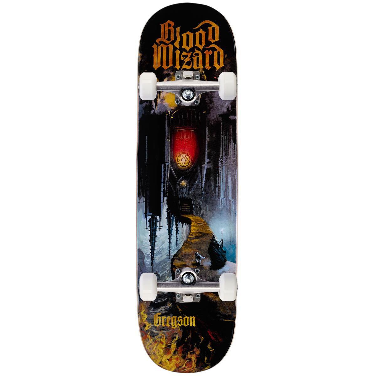 Blood Wizard Outer Realms Gregson Skateboard Complete - 8.60