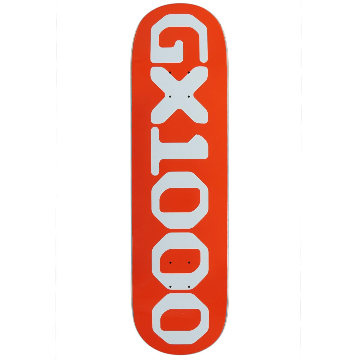 GX1000 OG Logo Skateboard Deck - Orange - 8.625