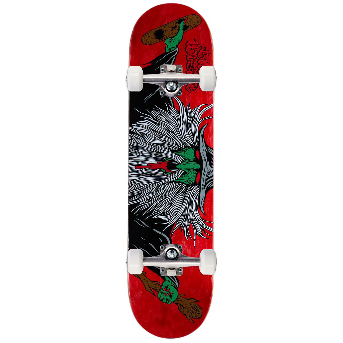 Blood Wizard Flying Wizard Skateboard Complete - Assorted Stains - 8.00