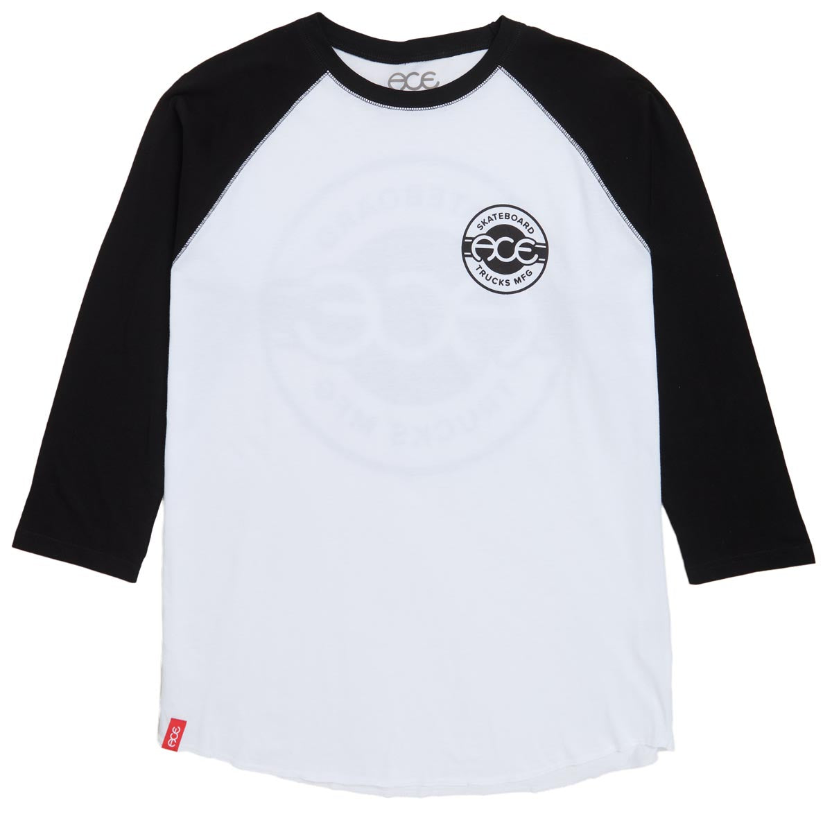 Ace Beer League T-Shirt - White/Black image 1