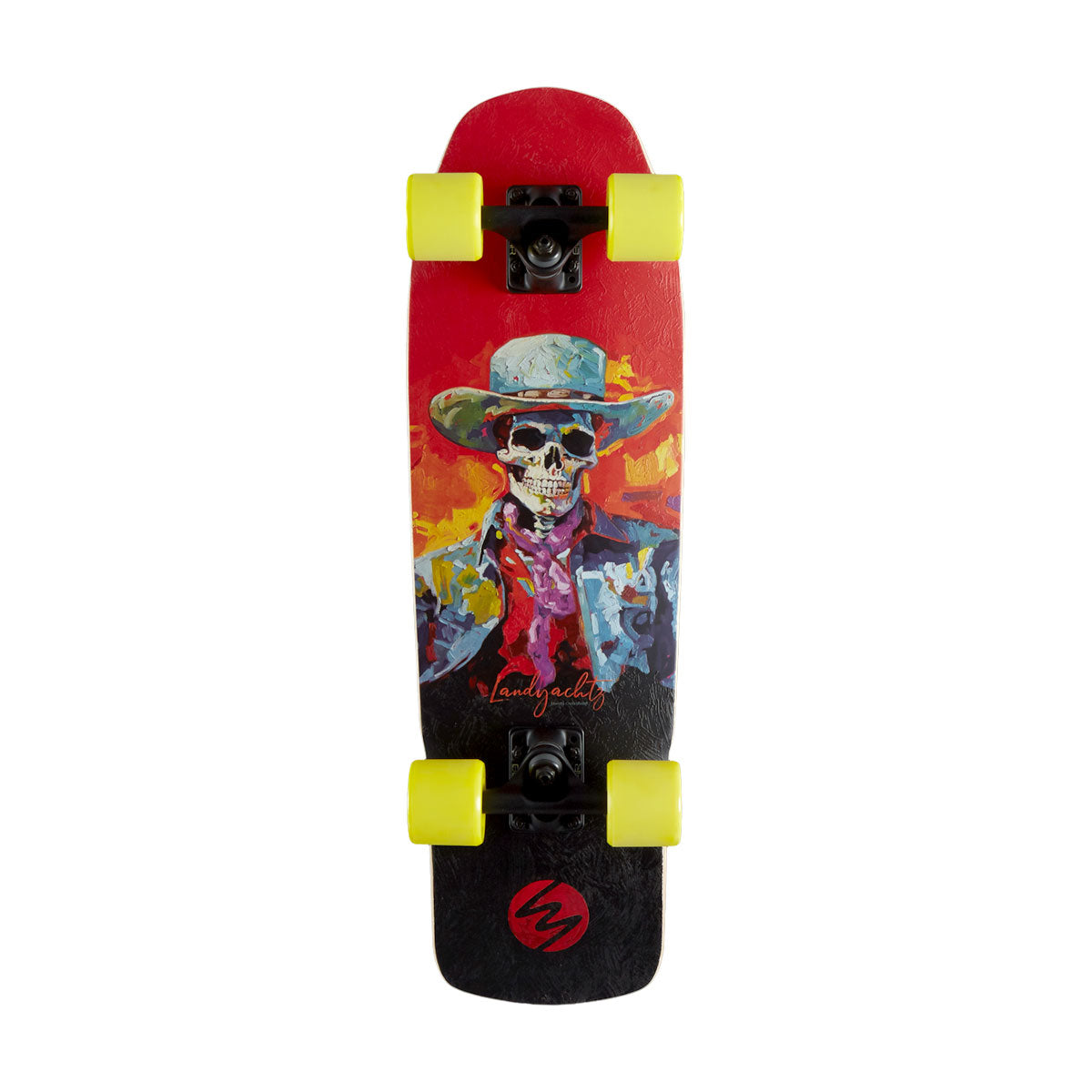 Landyachtz Dinghy Legend Prebuilt Longboard Complete image 1