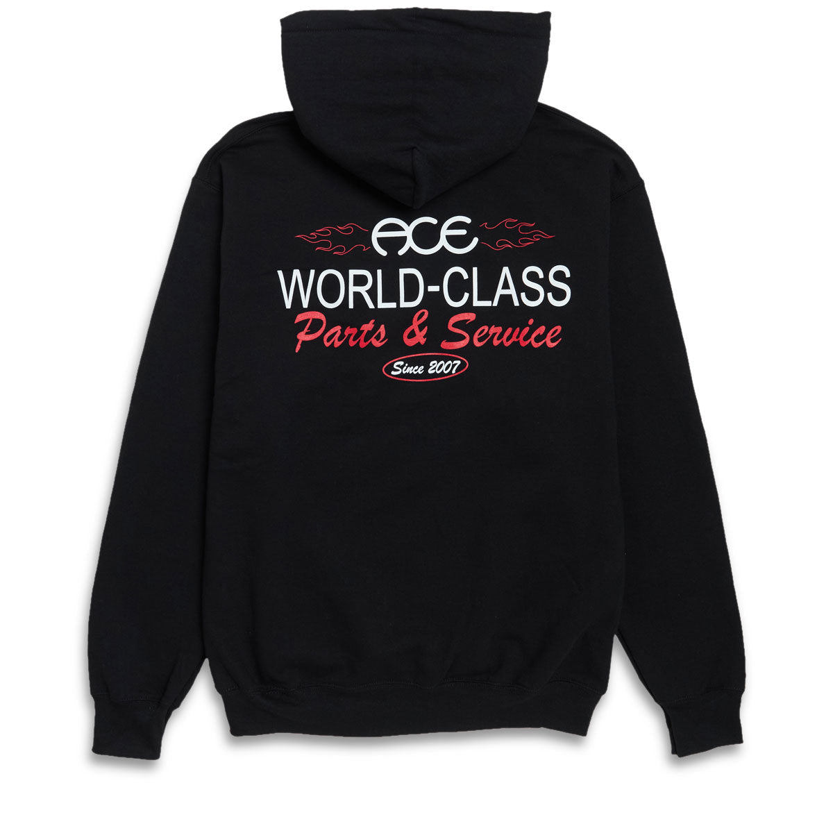 Ace Pinstripe Hoodie - Black image 2