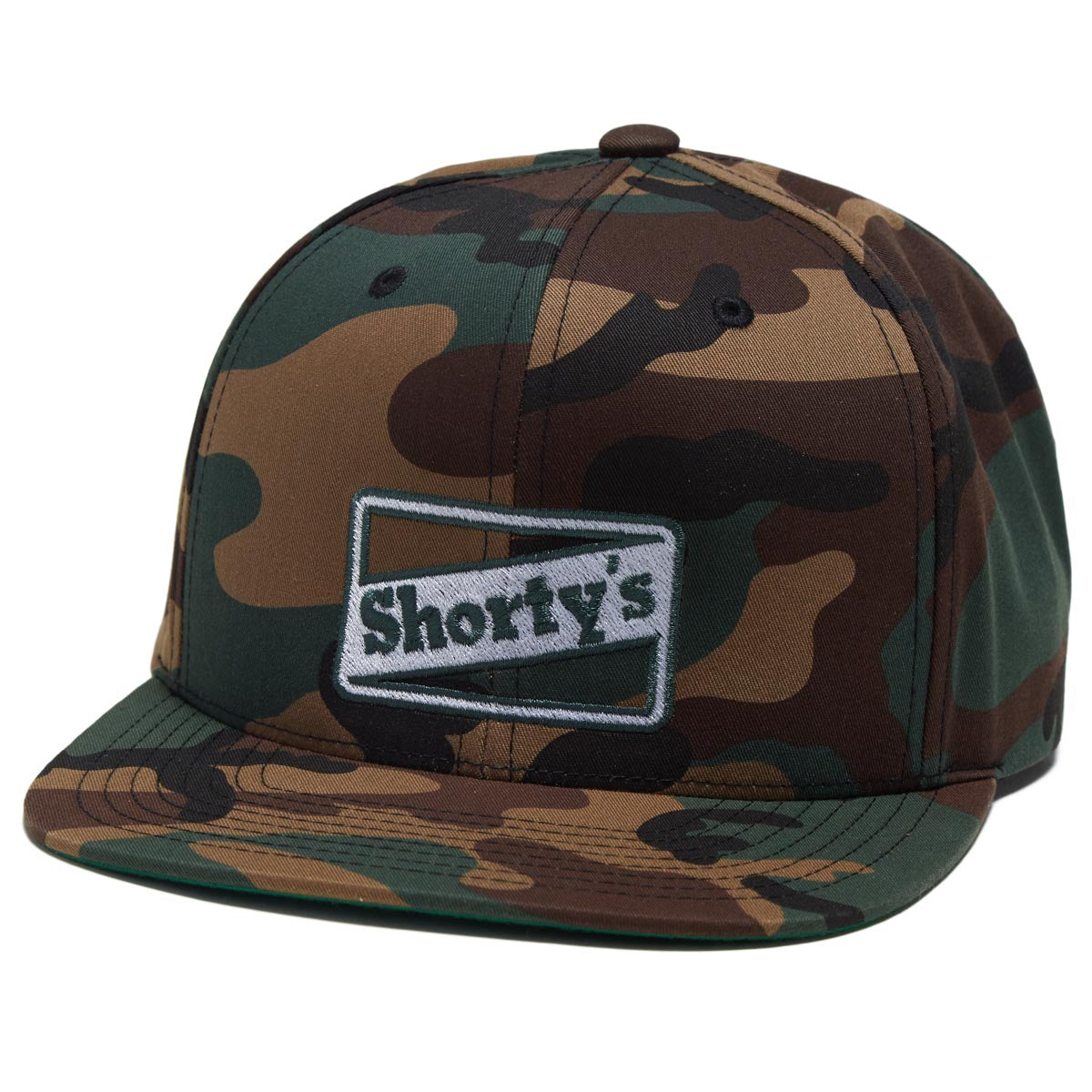 Shorty's OG Outline Snapback Hat - Camo image 1